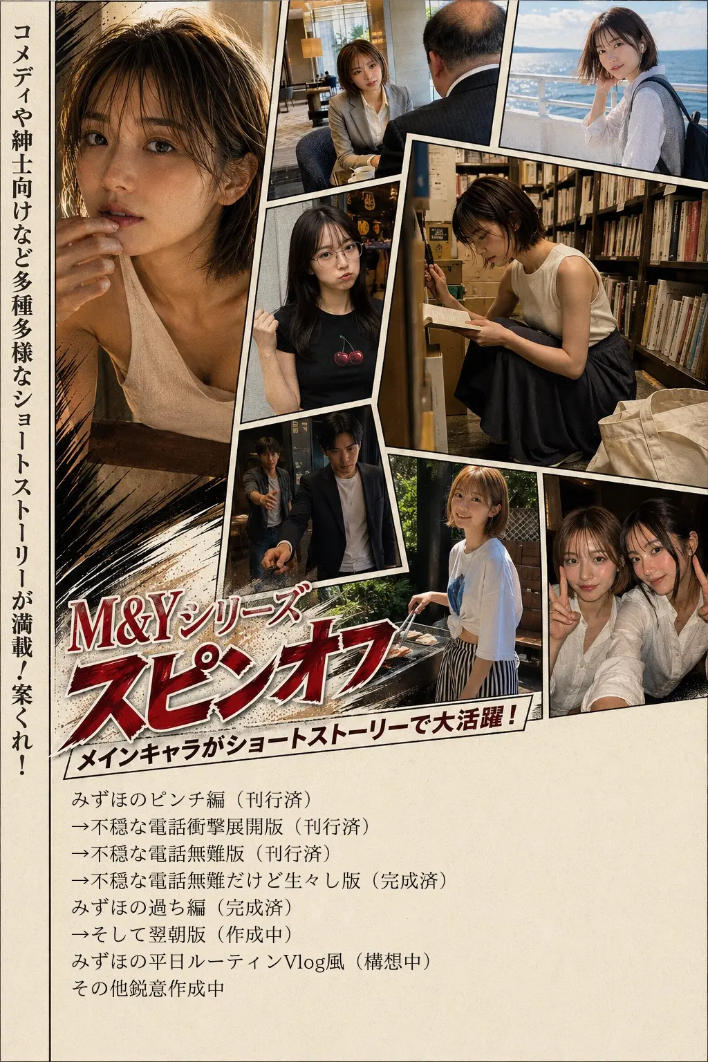 スピンオフ作品資料