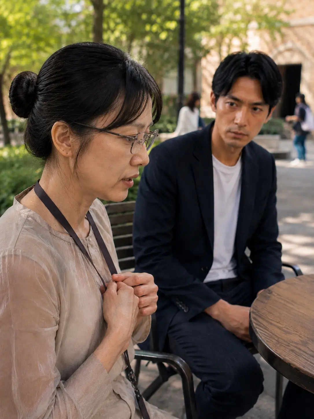 大学関係者が事情を説明する