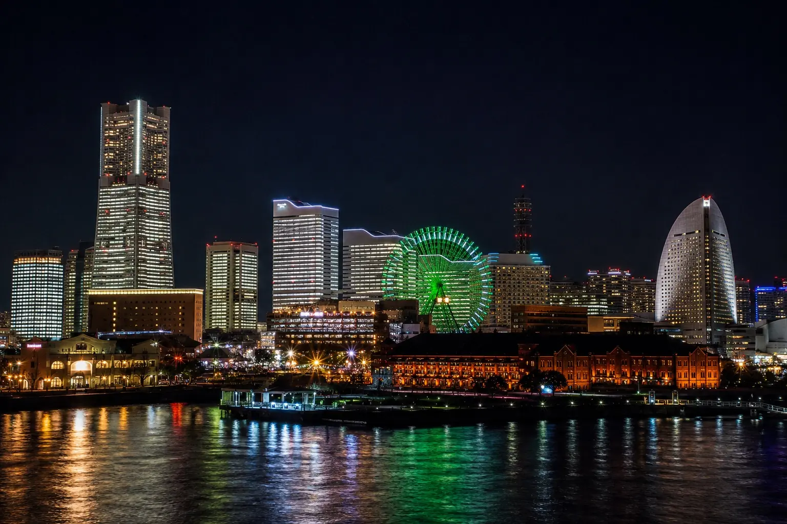 横浜の夜景