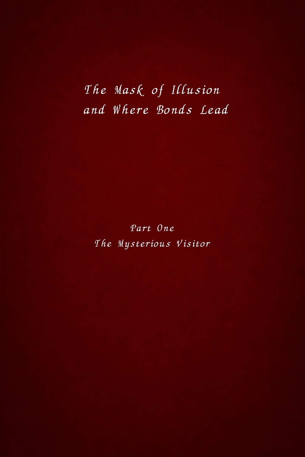 PART ONE Chapter 1 scene 2