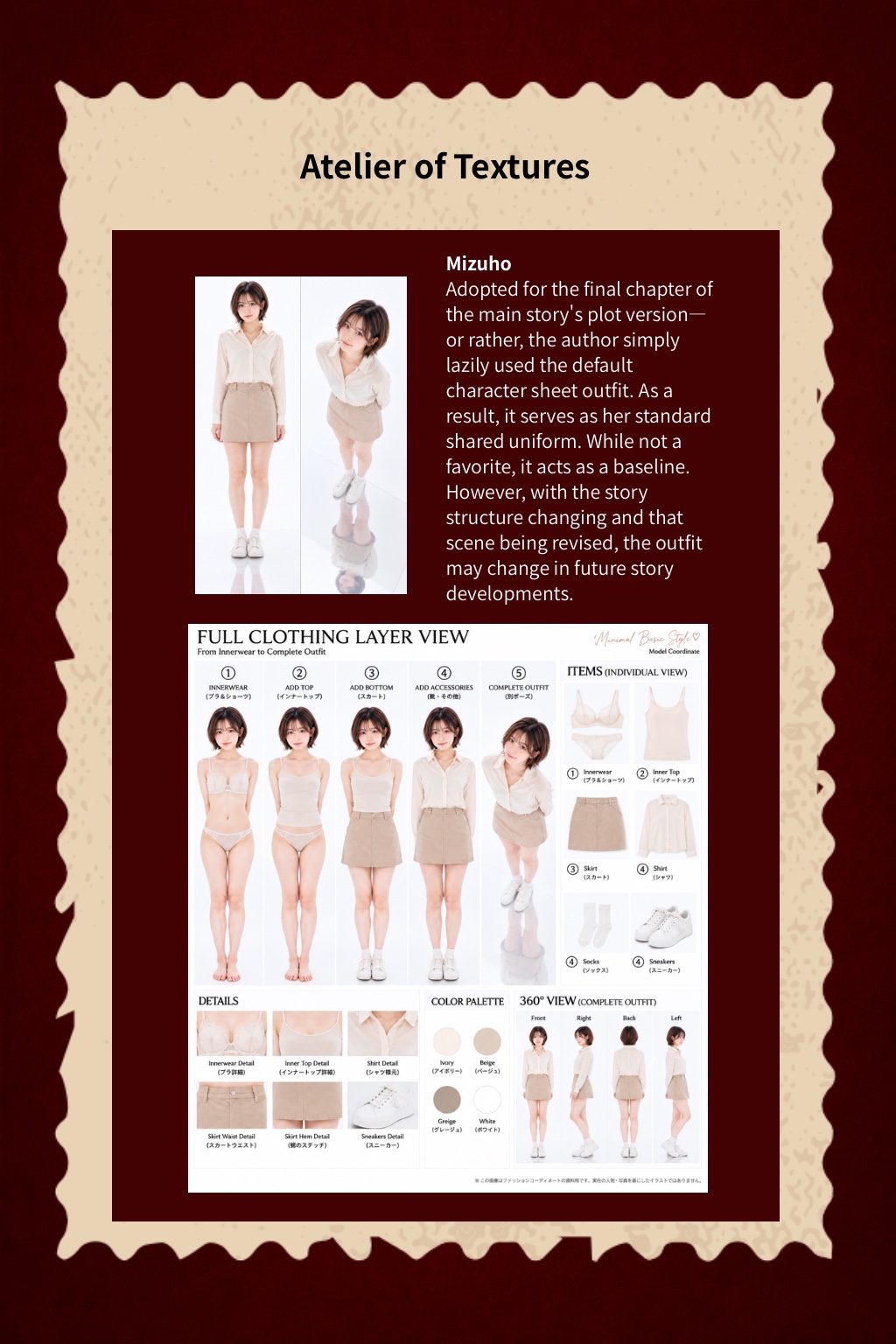 MIZUHO wardrobe record 5